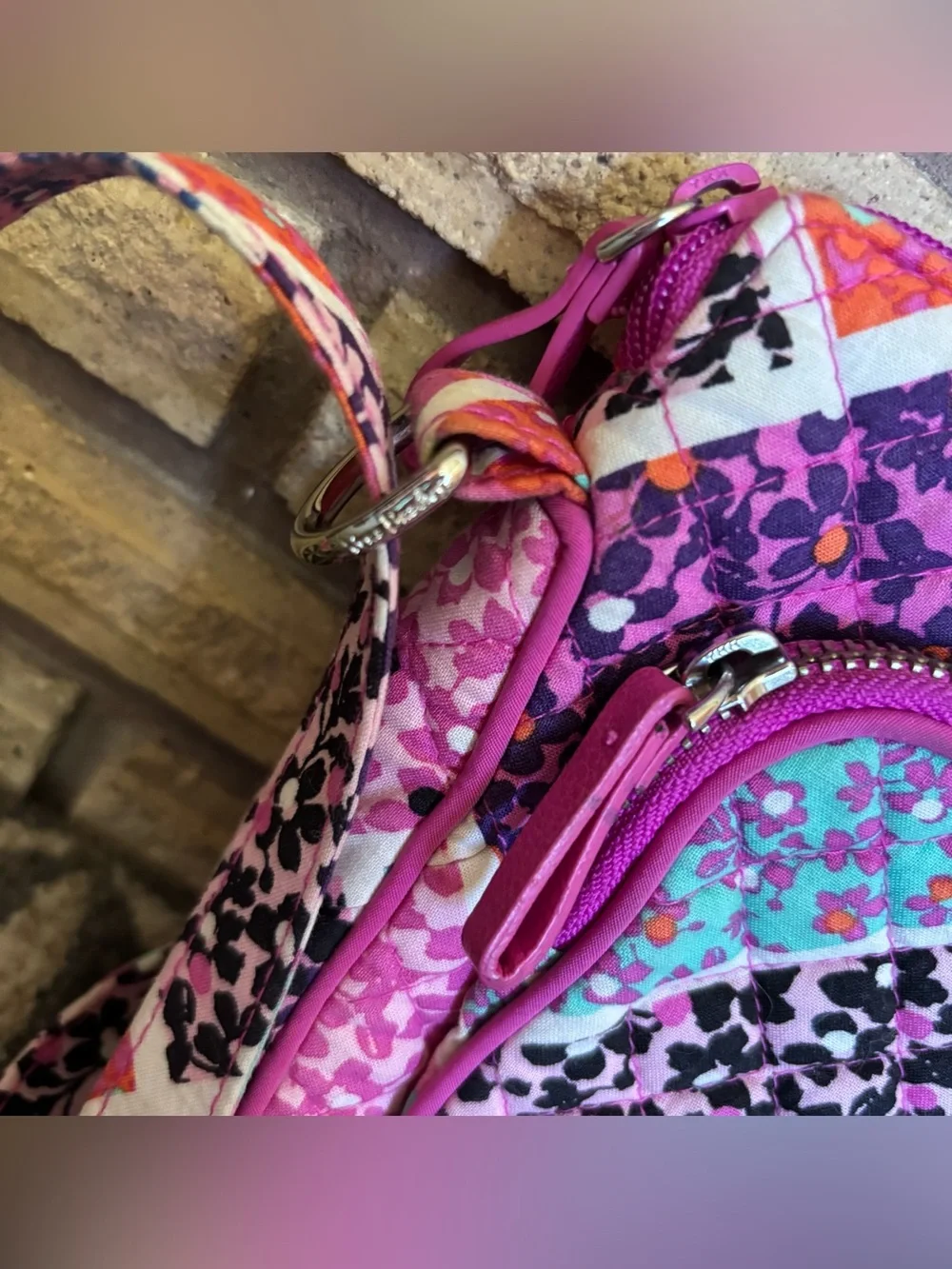Boho Quilted Crossbody Bag - Vera Bradley - Summer Bag - Picture 6 of 15